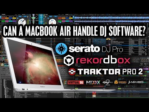 dj software with visualizer for mac